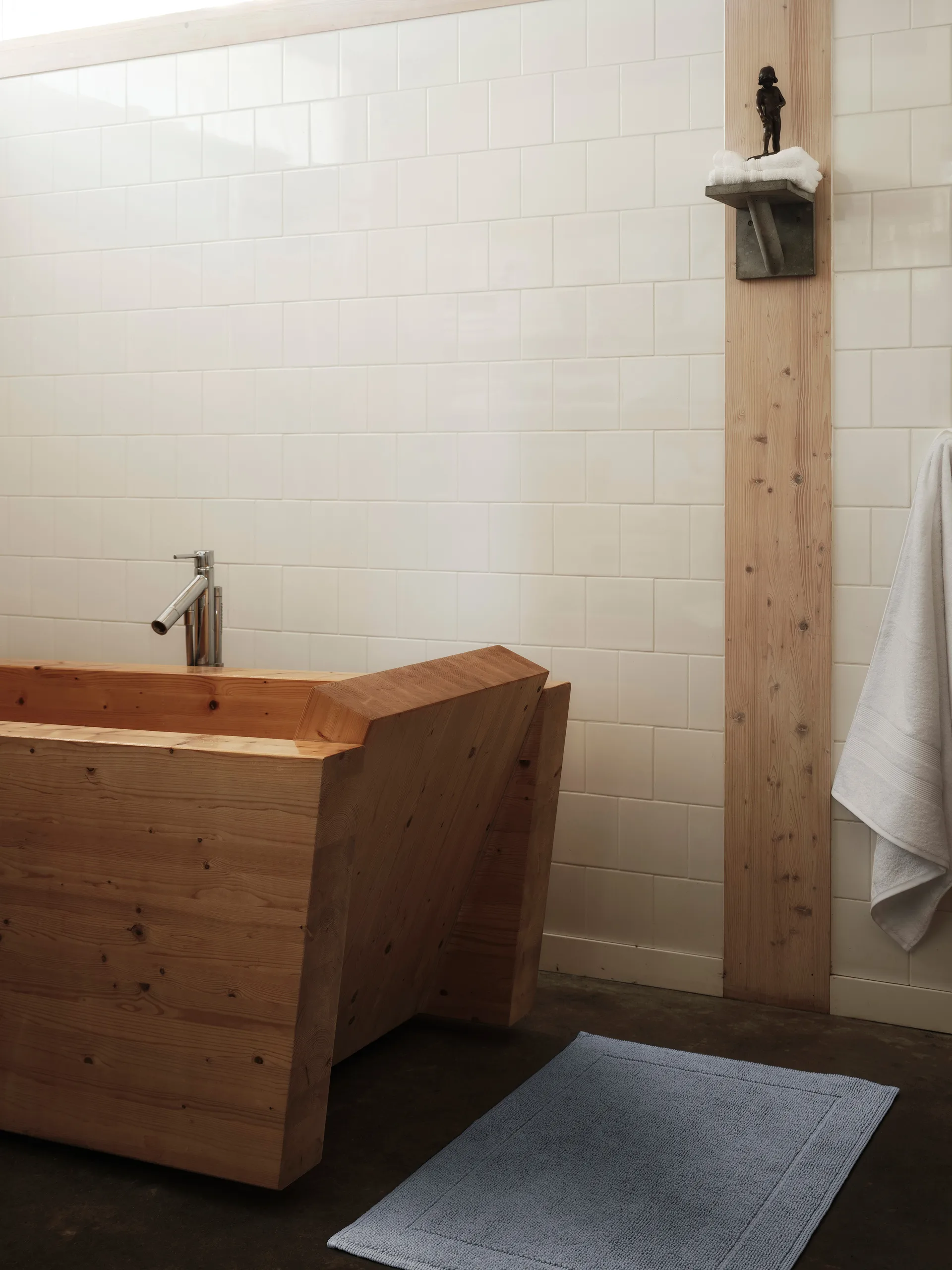 Portofino bademåtte, Lyseblå, 60x90 cm Mille Notti