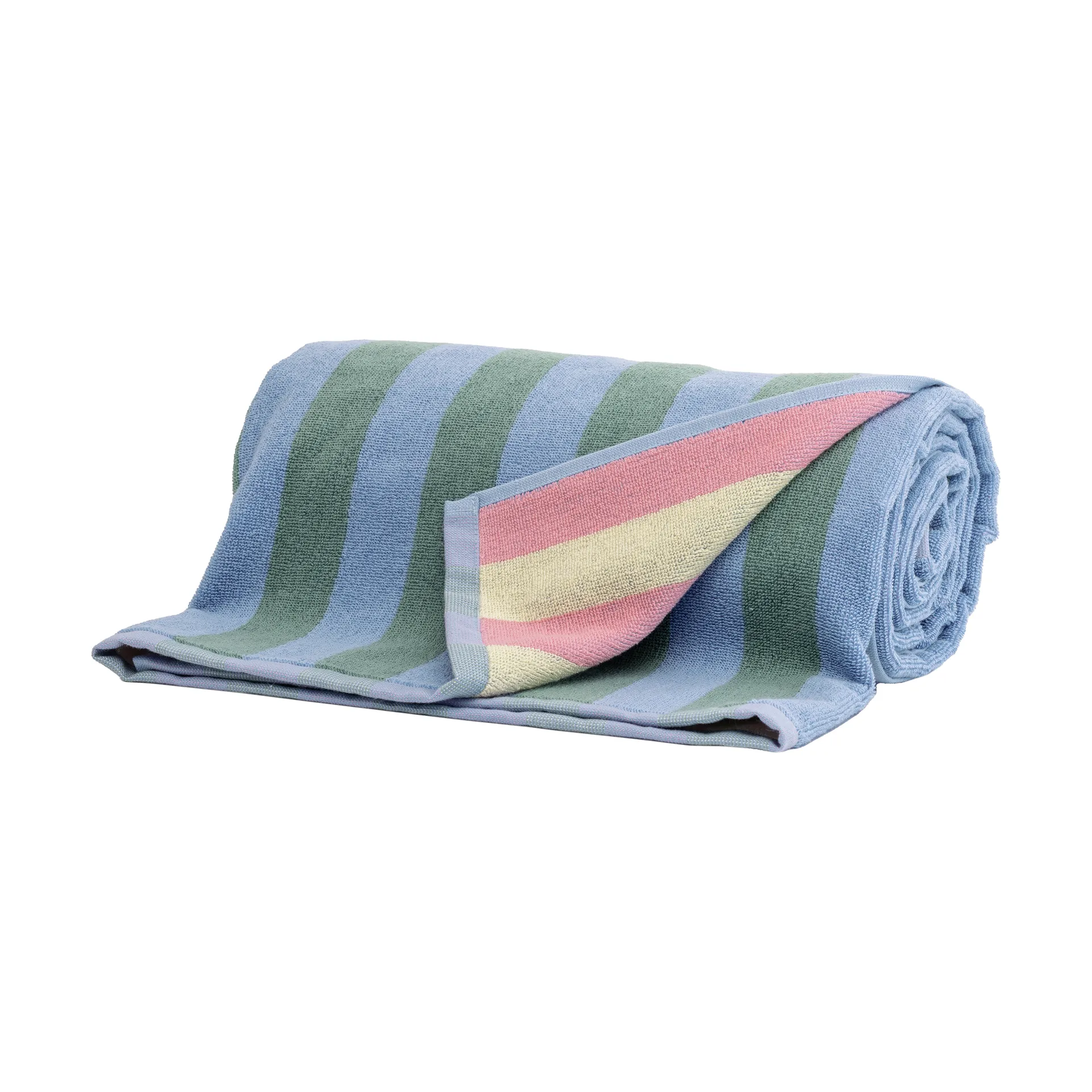 Positano badehåndklæde 100x180 cm, Lyseblå Mille Notti