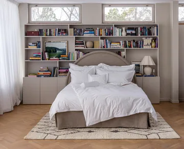 Pousada Percale pudebetræk EKO - Hvid, 50x60 cm - Mille Notti