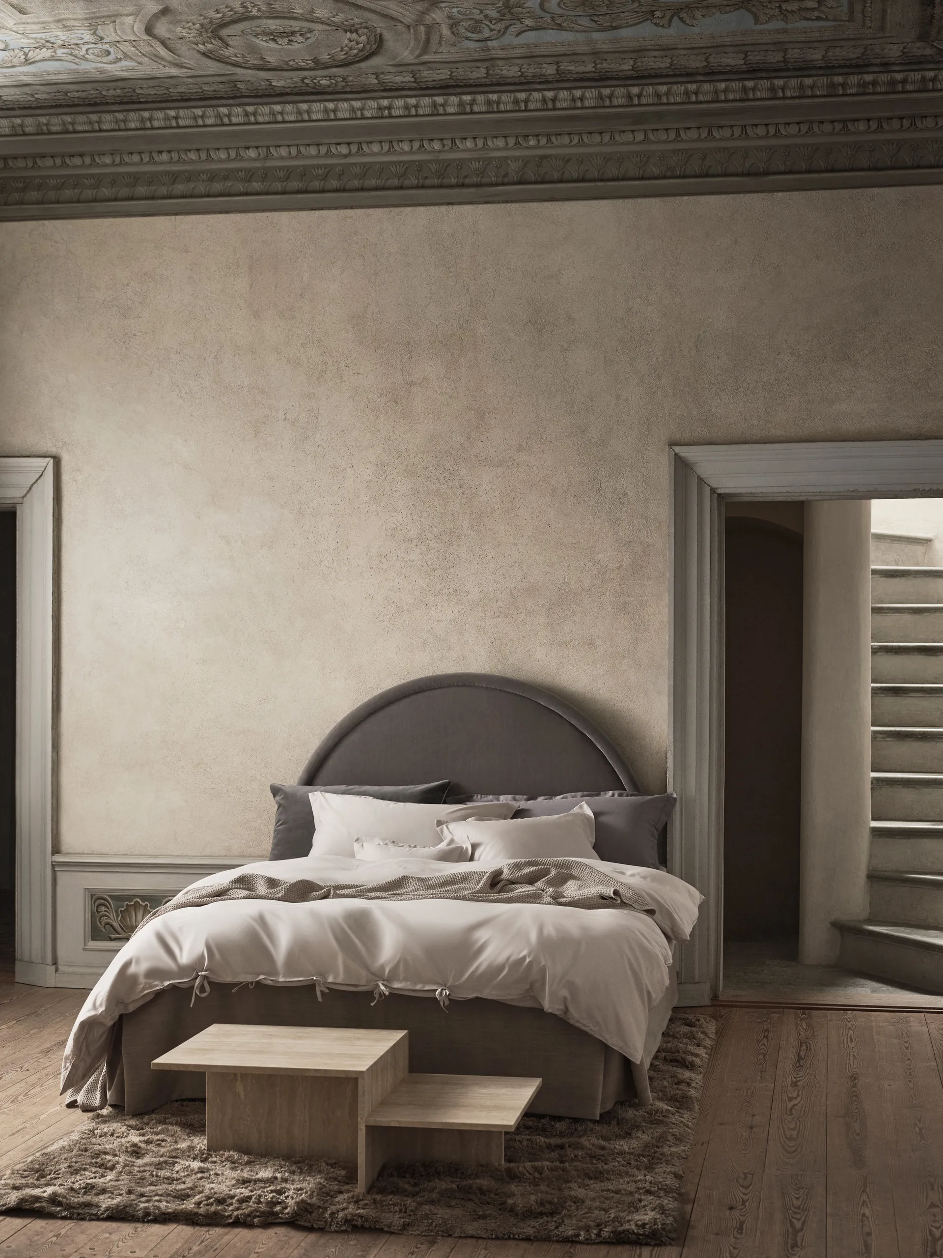 Satina dynebetræk, Beige, 140x220 cm Mille Notti