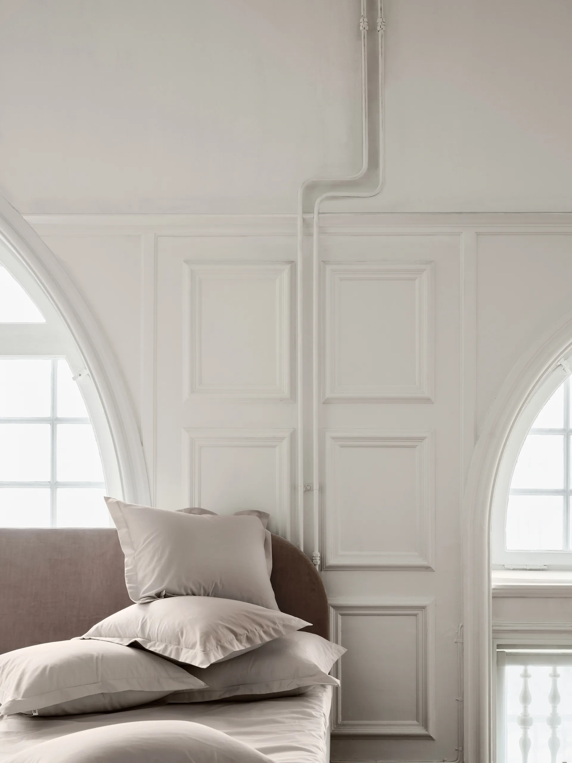 Satina dynebetræk, Beige, 140x220 cm Mille Notti