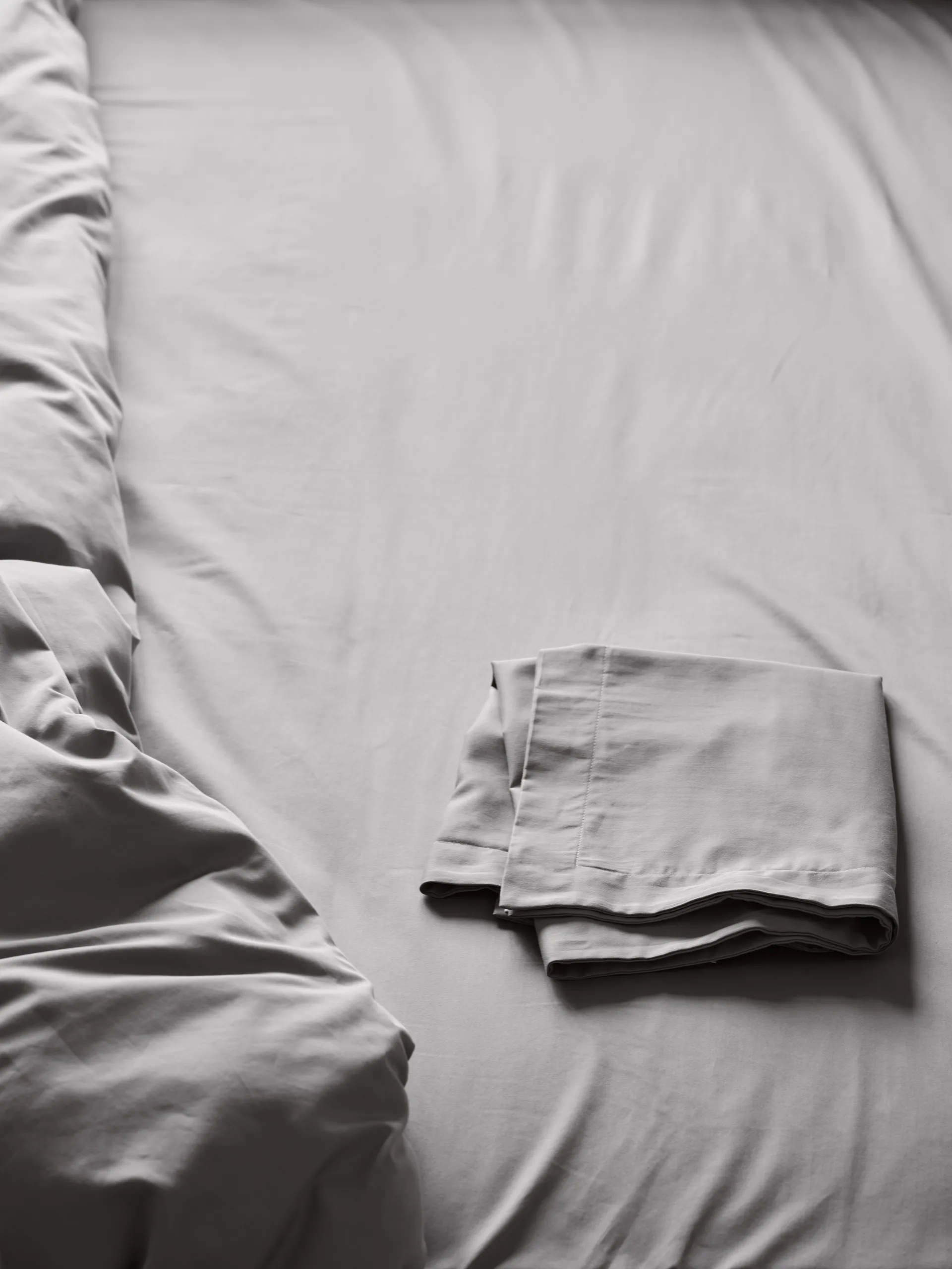 Satina dynebetræk, Grå, 200x220 cm Mille Notti