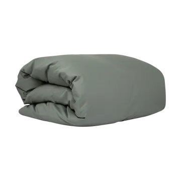 Satina dynebetræk - Grøn, 140x220 cm - Mille Notti