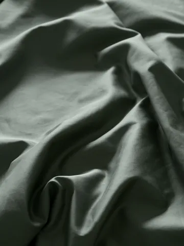 Satina dynebetræk - Grøn, 140x220 cm - Mille Notti