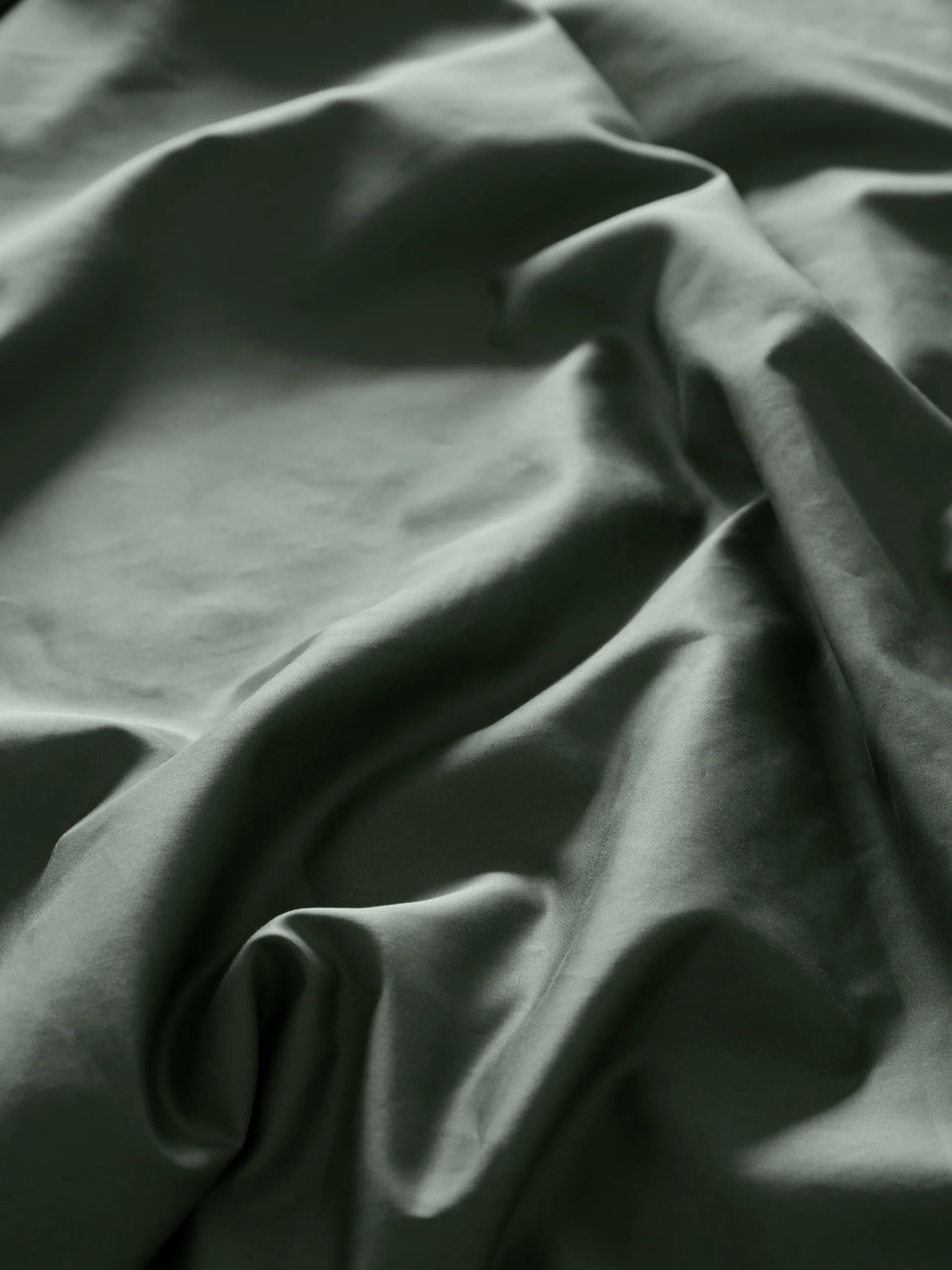 Satina dynebetræk, Grøn, 220x220 cm Mille Notti