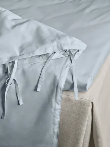 Satina dynebetræk - Lyseblå, 150x210 cm - Mille Notti