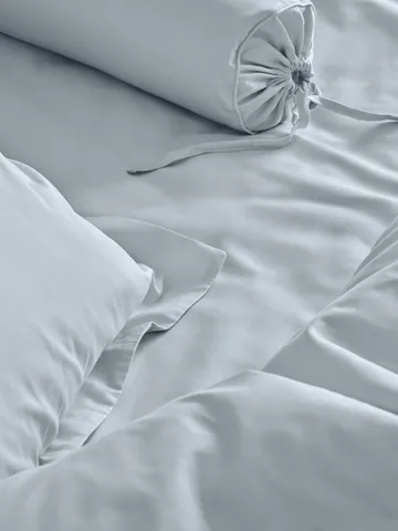 Satina dynebetræk - Lyseblå, 150x210 cm - Mille Notti