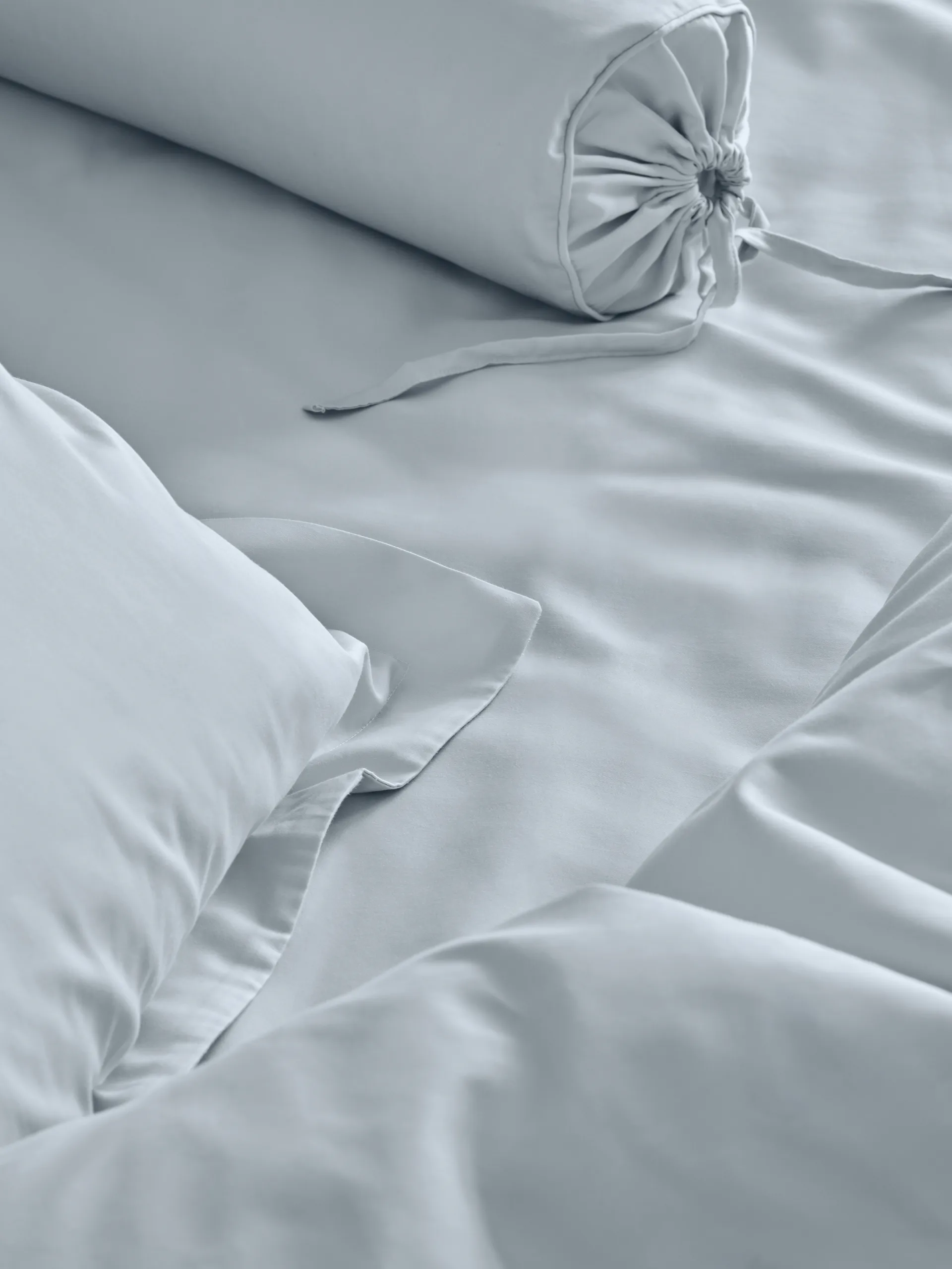 Satina dynebetræk, Lyseblå, 220x220 cm Mille Notti