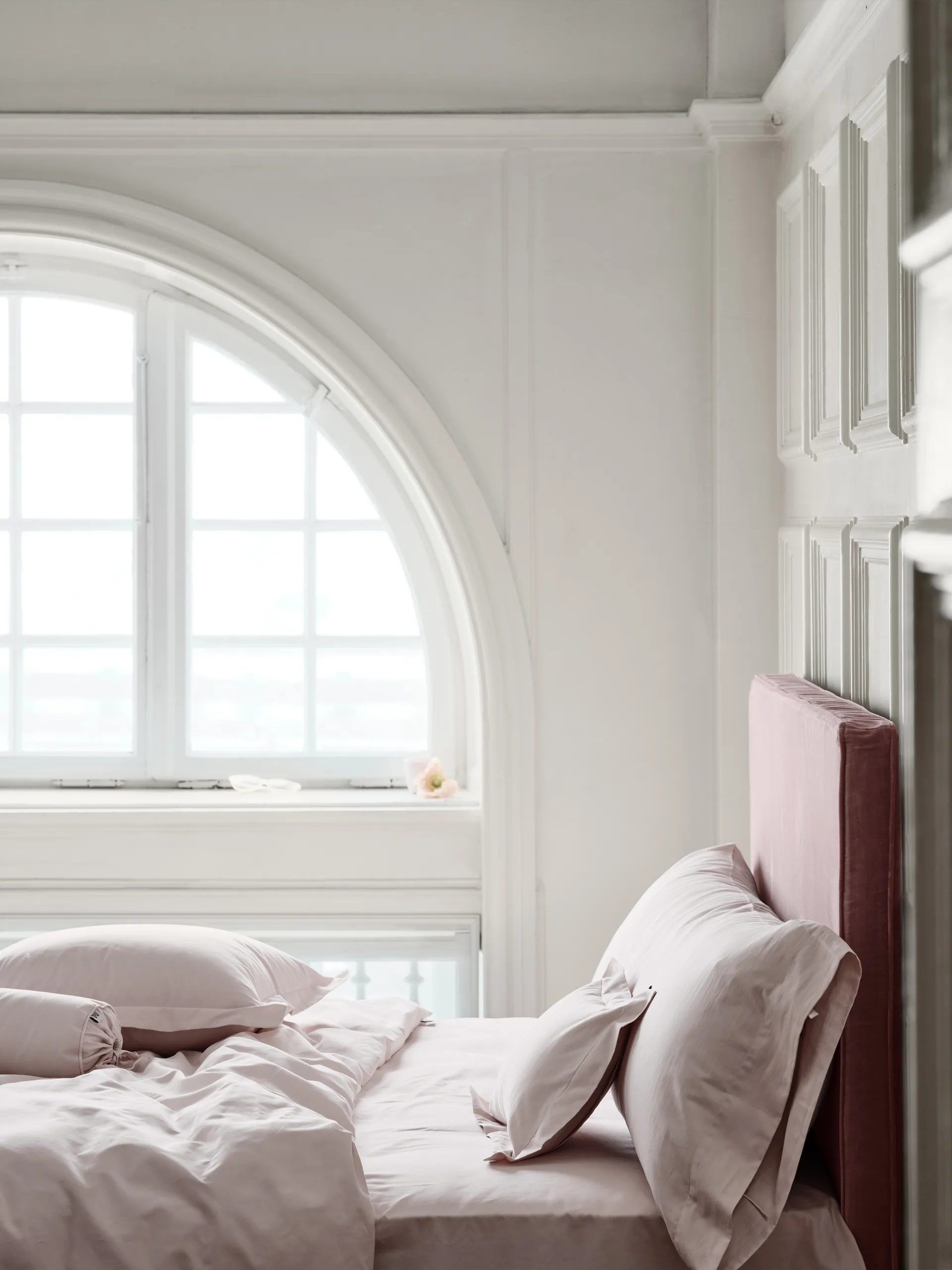 Satina dynebetræk, Pink, 220x220 cm Mille Notti