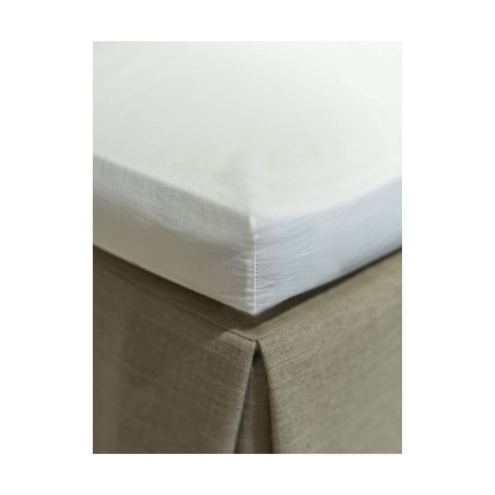 Satina kuvertlagen EKO - Hvid, 160x200 cm - Mille Notti
