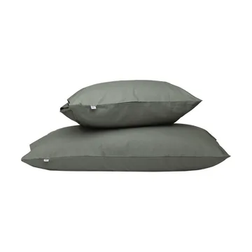 Satina plain pudebetræk - Grøn, 50x90 cm - Mille Notti