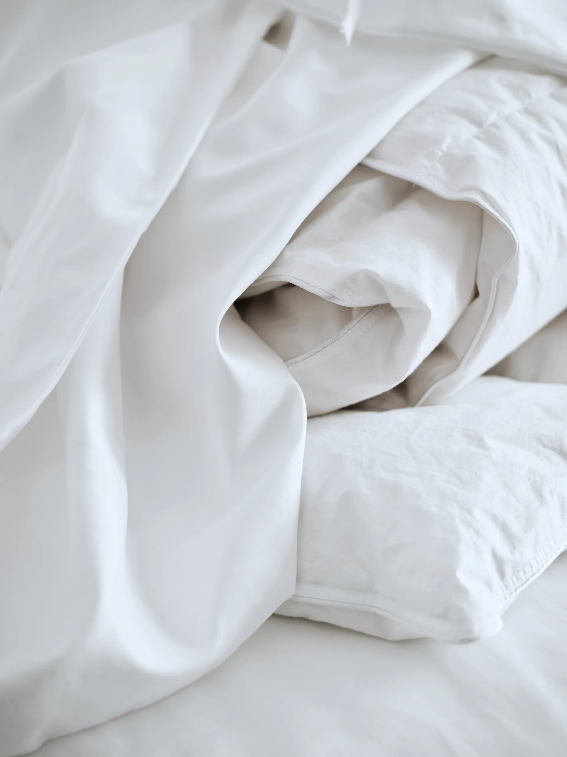 Satina pudebetræk EKO, Hvid, 60x63 cm Mille Notti