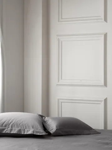 Satina pudebetræk - Grå, 60x63 cm - Mille Notti