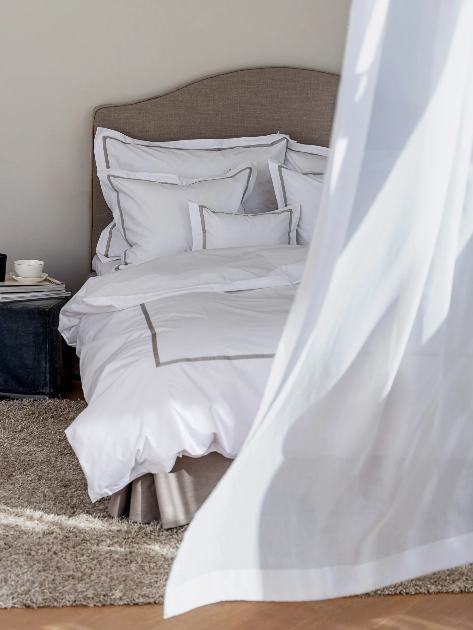 Singolo pudebetræk EKO, Sand, 60x63 cm Mille Notti