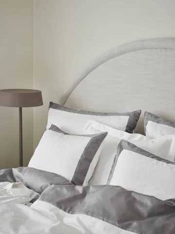 Sobrio dynebetræk - Grå, 220x220 cm - Mille Notti