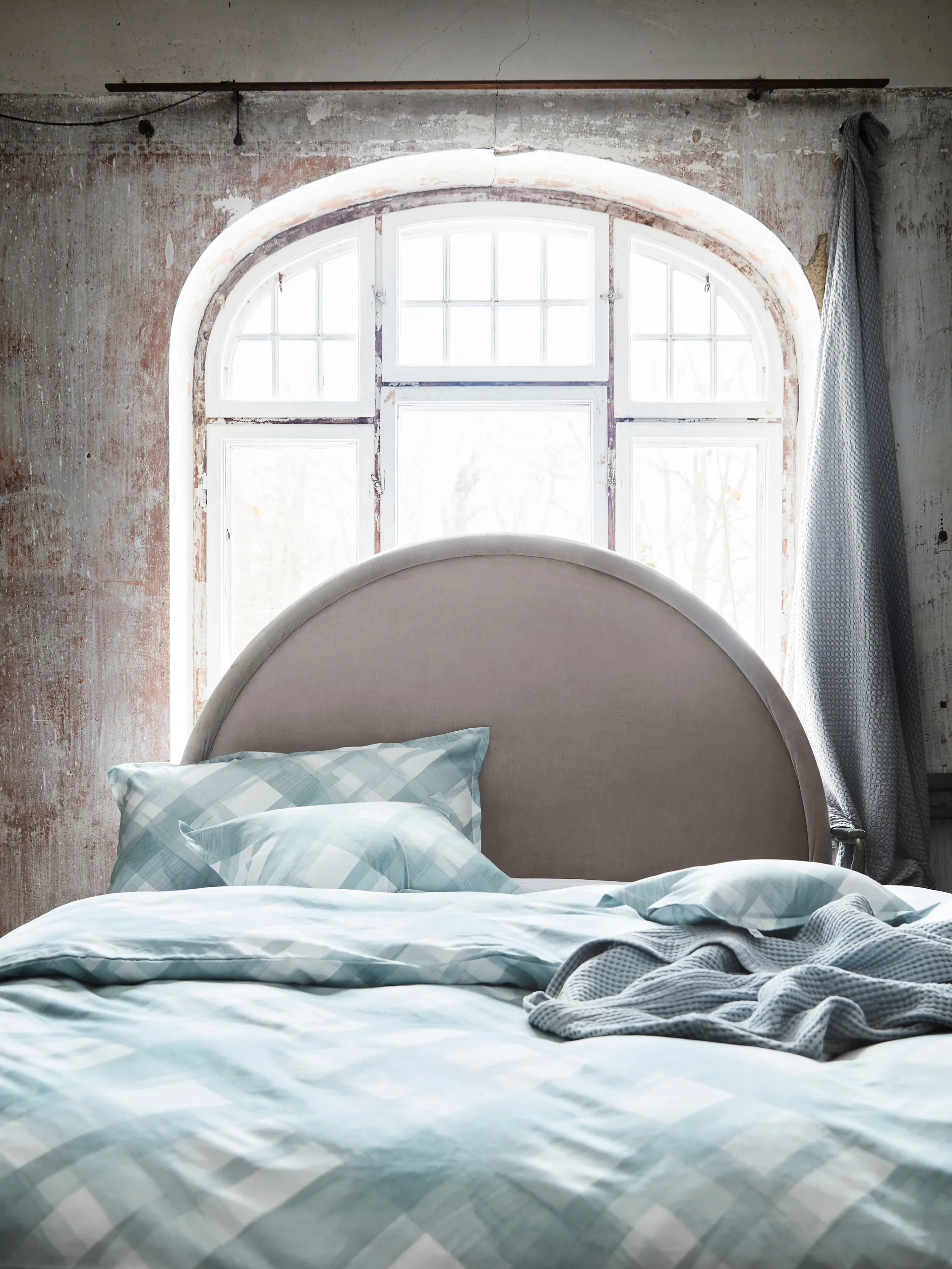 Spazzola dynebetræk, Aqua, 220x220 cm Mille Notti