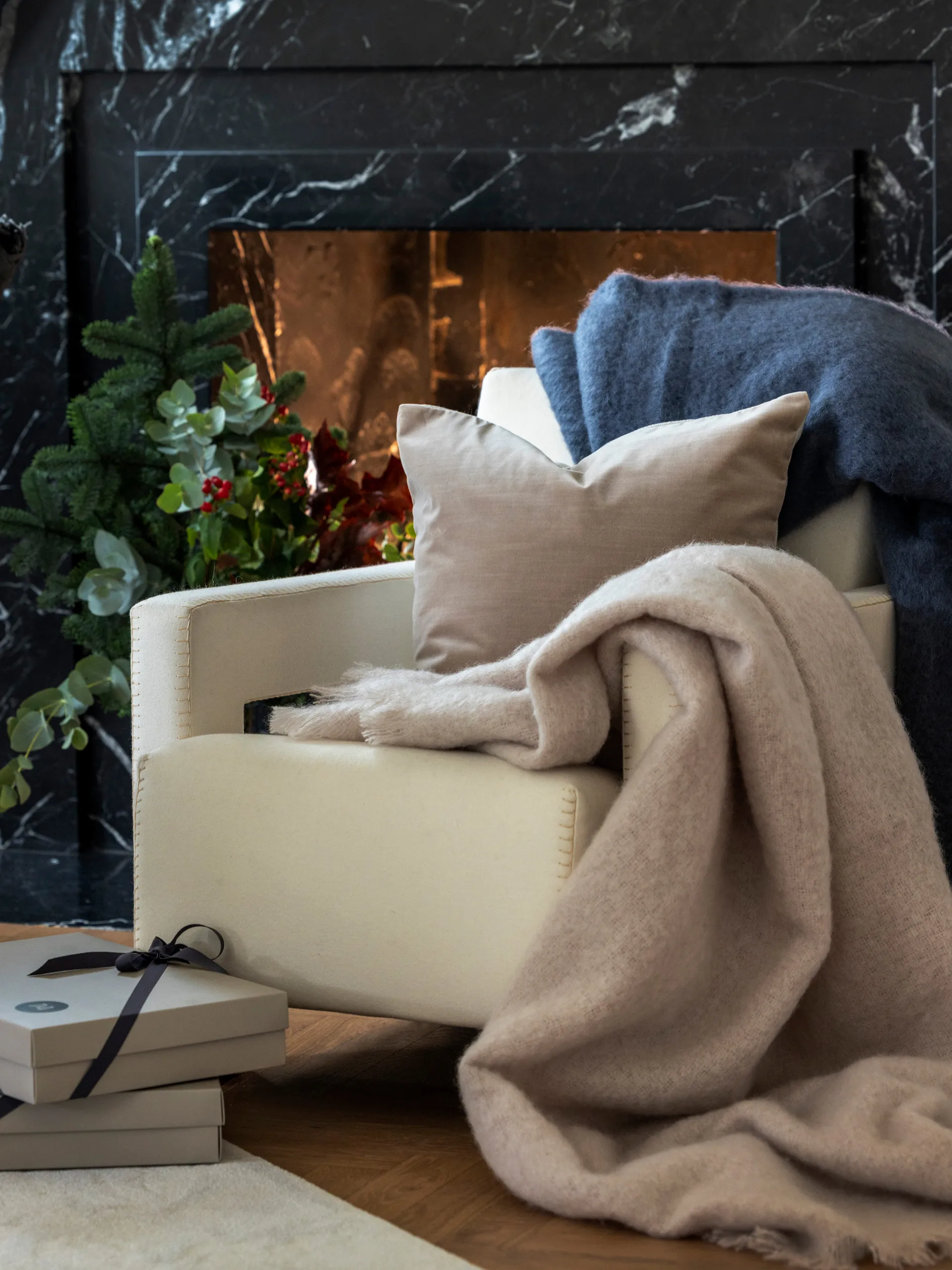 Verona pudebetræk, Beige, 50x50 cm Mille Notti