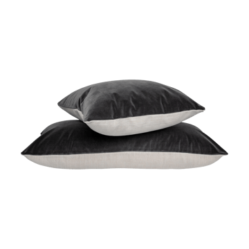 Verona pudebetræk - Mørkegrå, 50x50 cm - Mille Notti