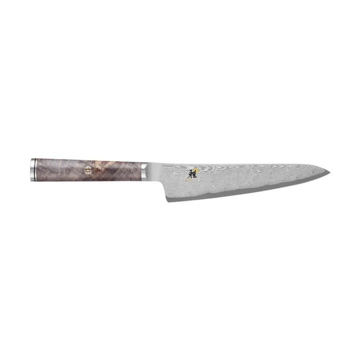 Black 5000MCD 67 shotoh allkniv høj 13 cm - Damaskus-svart - Miyabi