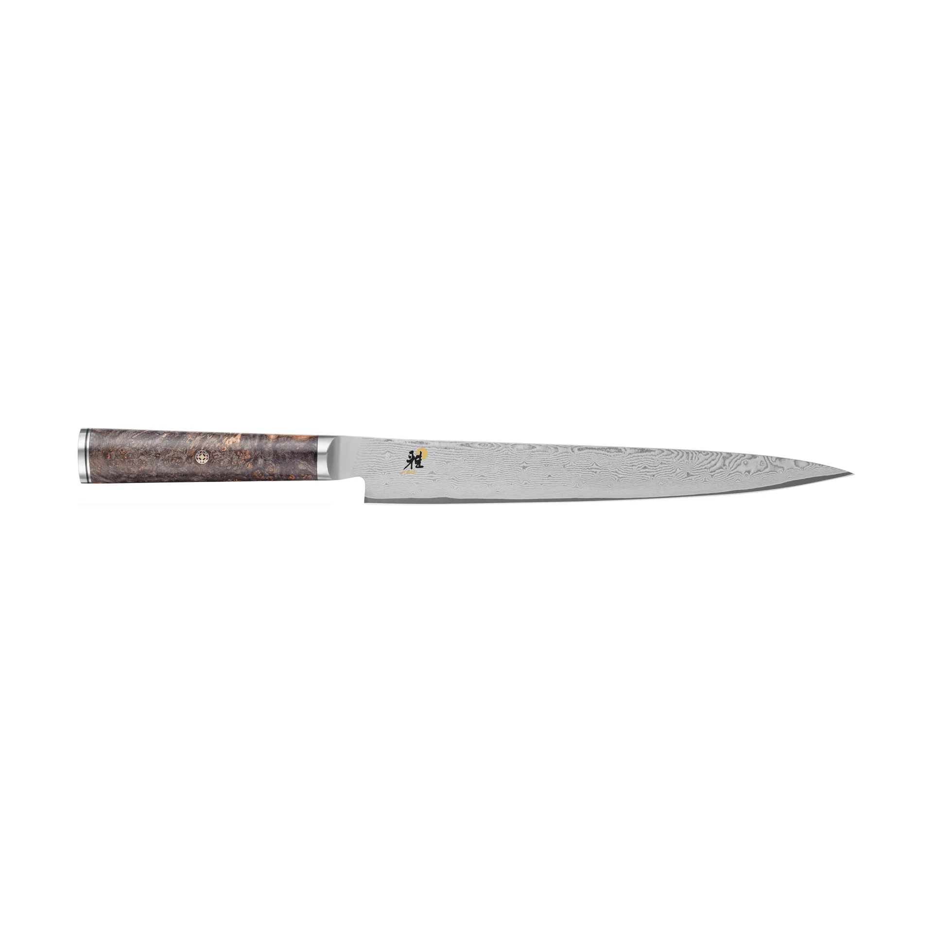 Black 5000MCD 67 sujihiki filekniv 24 cm, Damaskus-brun Miyabi