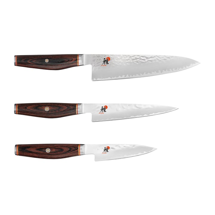 Miyabi Artisan 6000MCT knivsæt 3 dele - Træ - Miyabi