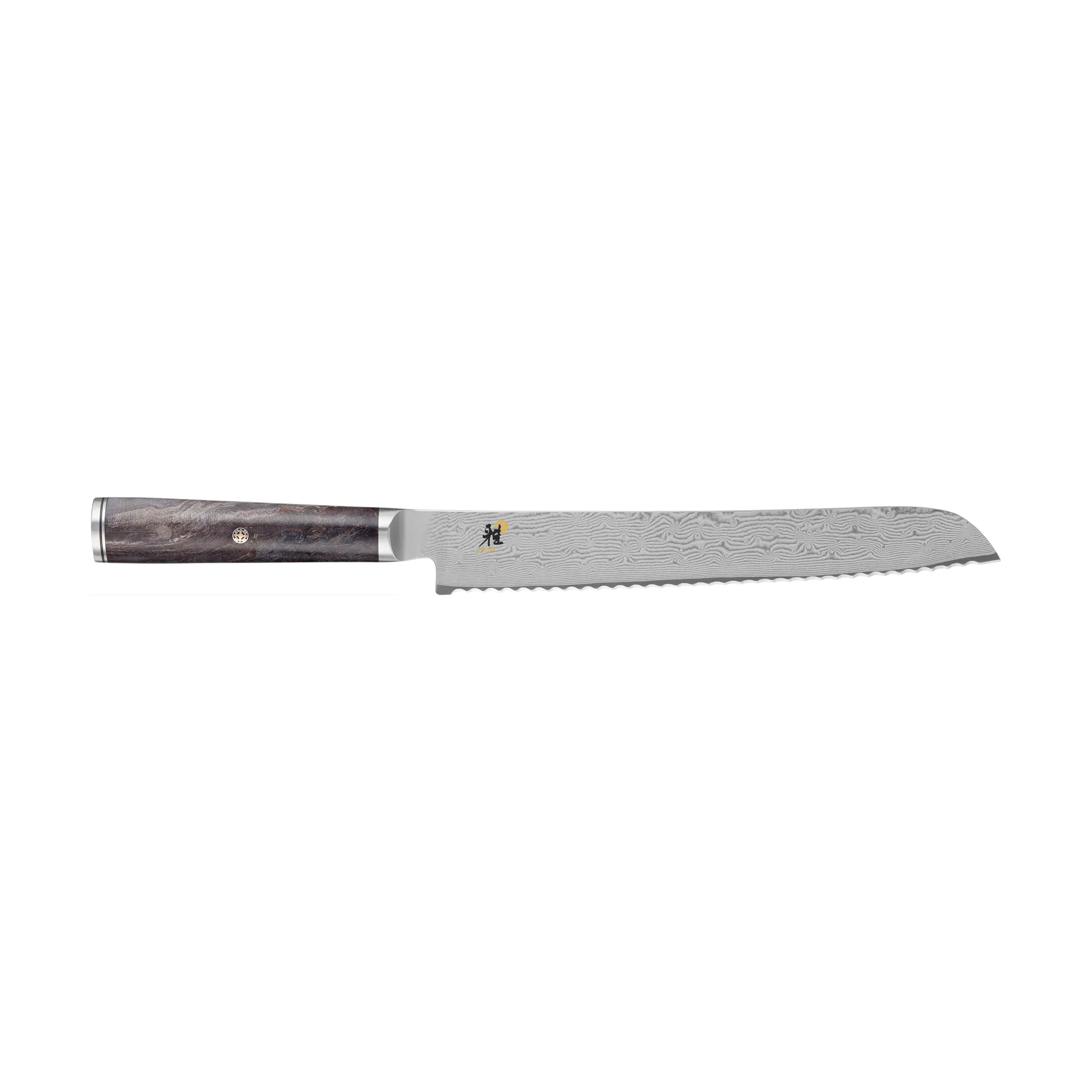 Miyabi Black 5000MCD 67 brødkniv 23 cm, Damaskus-sort ahorn Miyabi