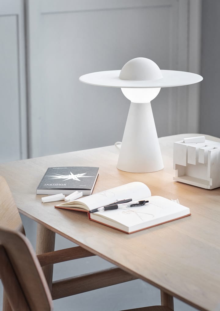 Bordlampe keramik 33x37,1 cm, White MOEBE