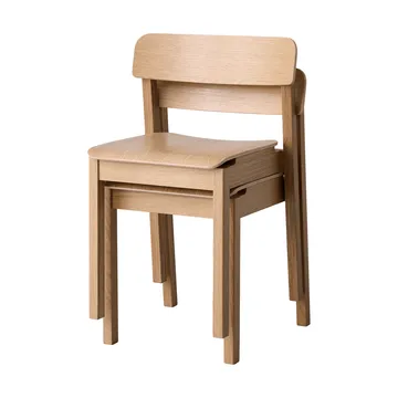 Everyday Chair stol - Lakeret eg - MOEBE