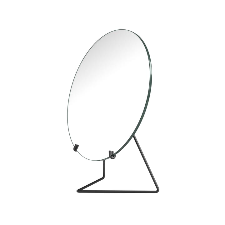 Gulvspejl Ø20 cm, Black MOEBE