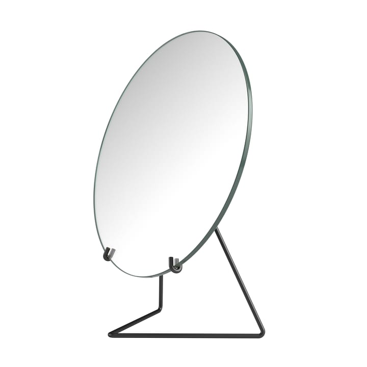 Gulvspejl Ø30 cm, Black MOEBE