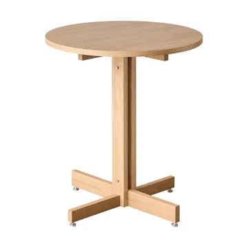 KUMU cafébord - Olieret eg, Ø65 cm - MOEBE