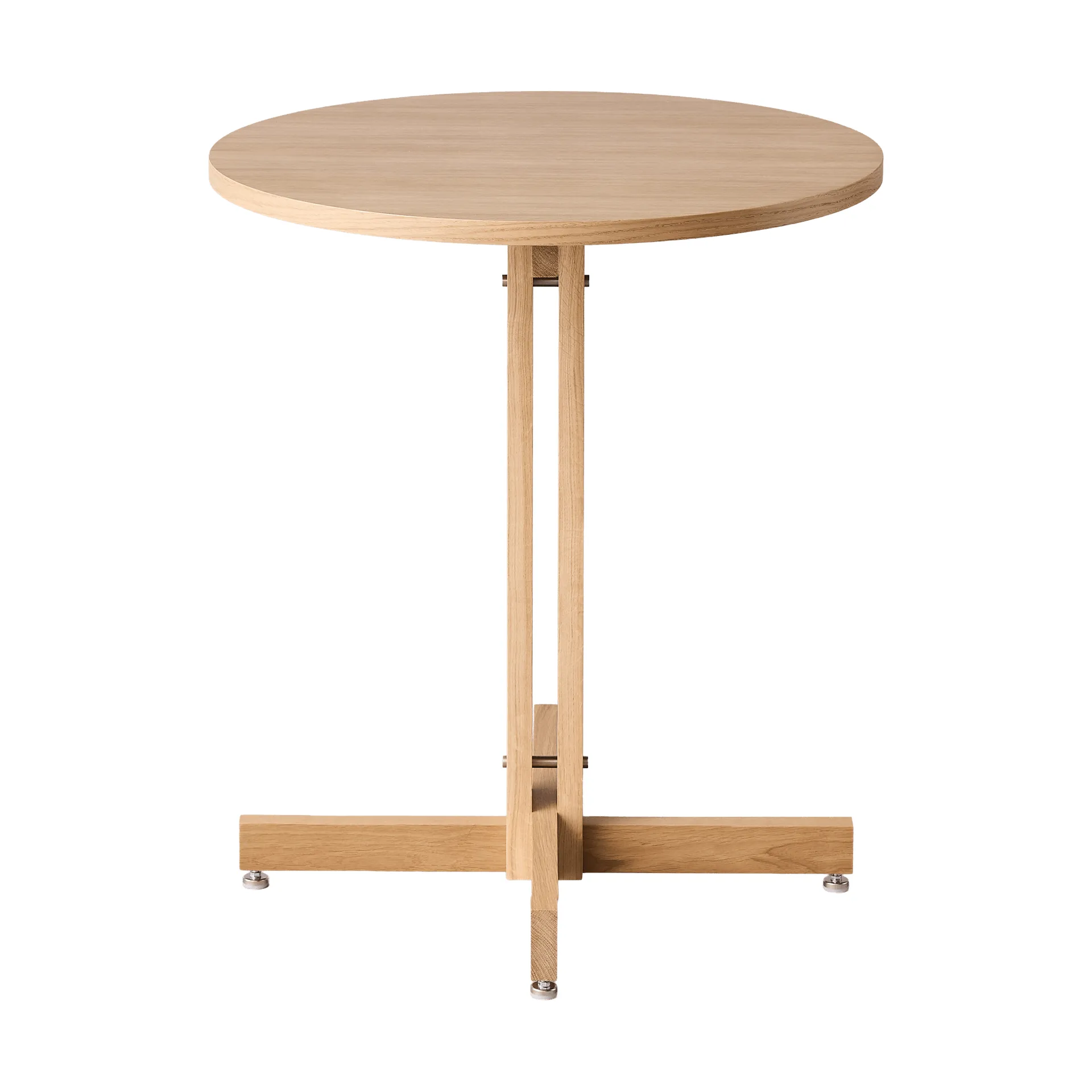 KUMU cafébord, Olieret eg, Ø65 cm MOEBE