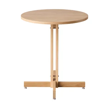 KUMU cafébord - Olieret eg, Ø65 cm - MOEBE