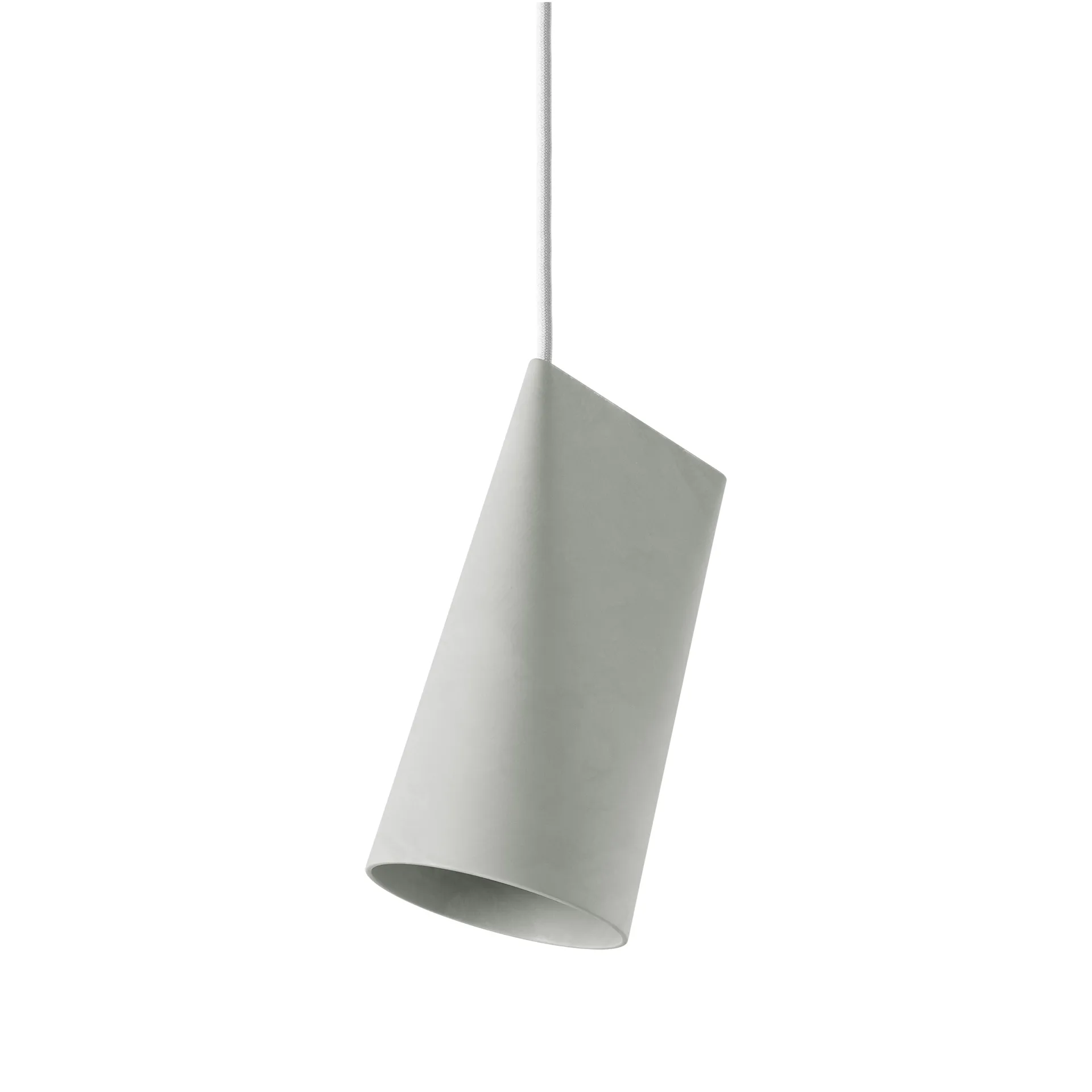 Loftslampe keramik 11,2x22 cm, Light Grey MOEBE