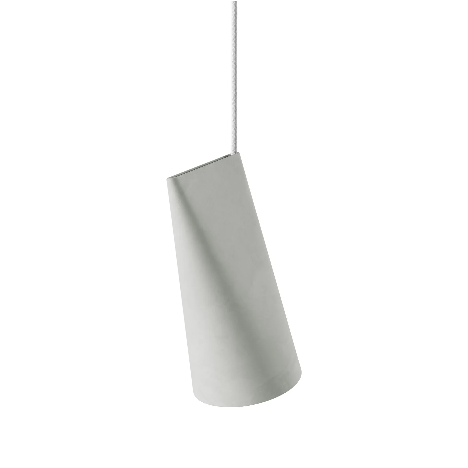 Loftslampe keramik 11,2x22 cm, Light Grey MOEBE