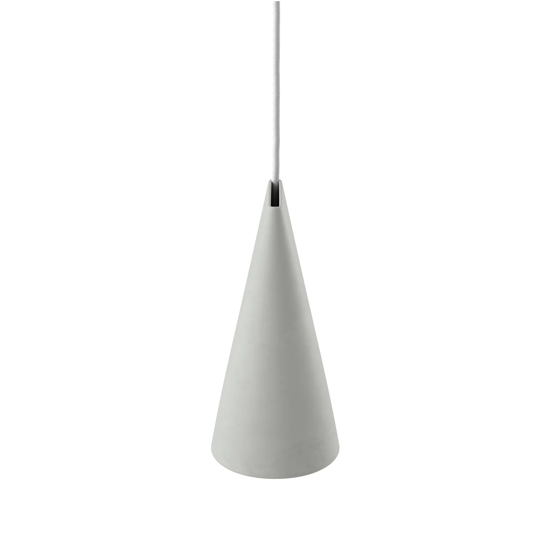 Loftslampe keramik 11,2x22 cm, Light Grey MOEBE