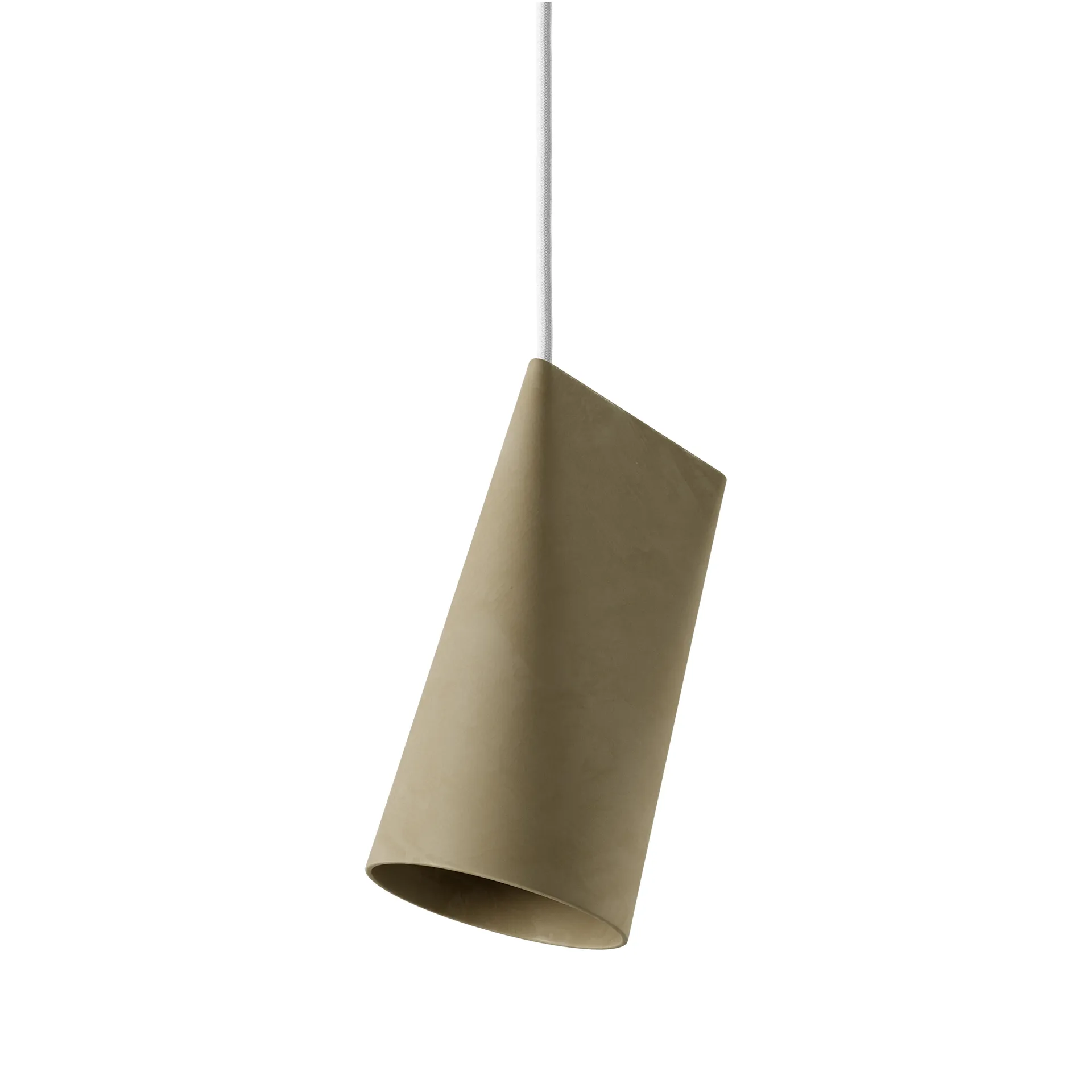 Loftslampe keramik 11,2x22 cm, Olive MOEBE