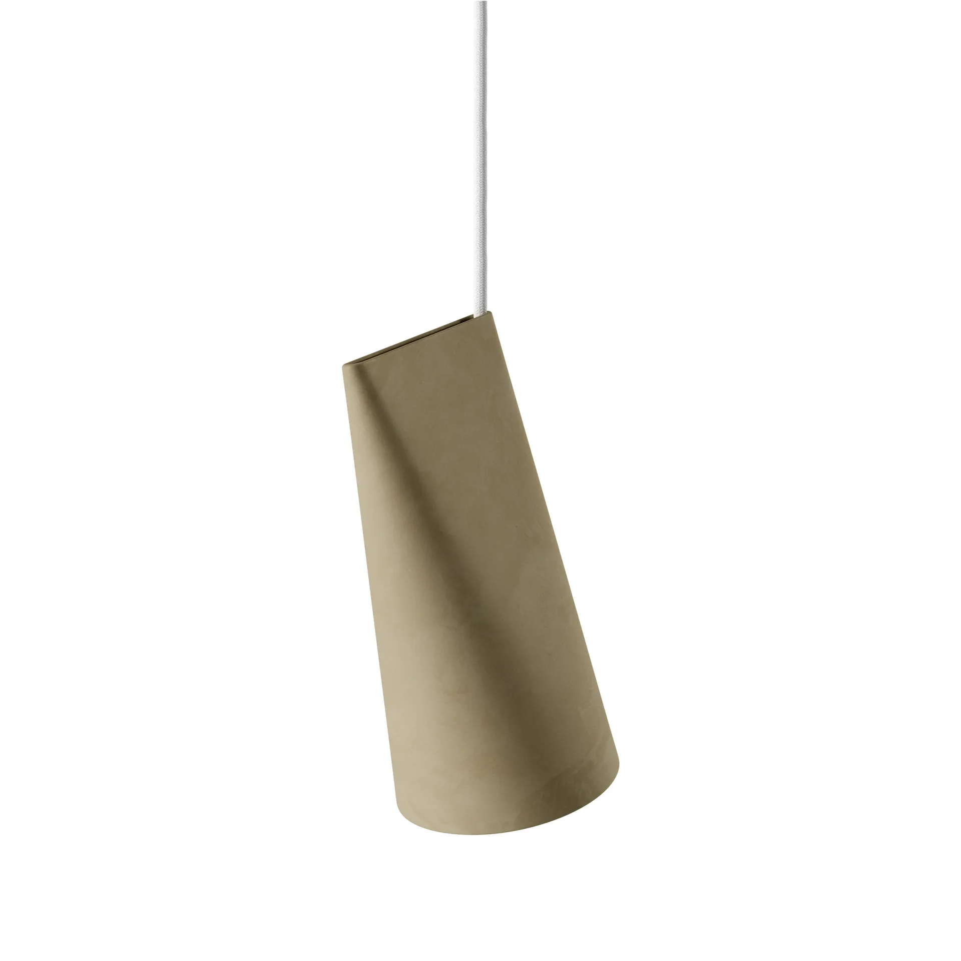 Loftslampe keramik 11,2x22 cm, Olive MOEBE