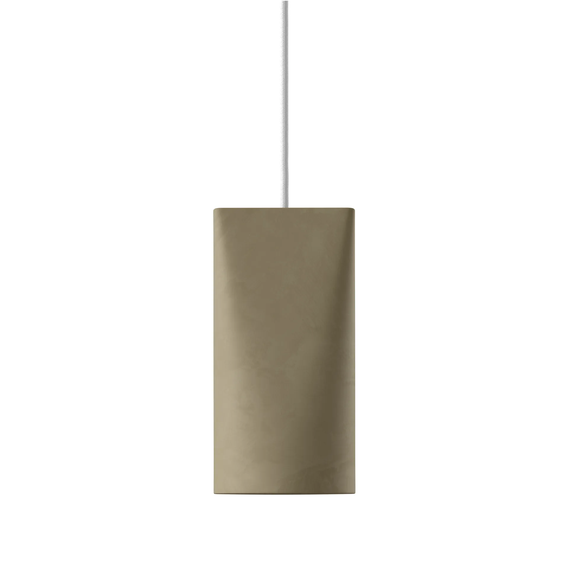 Loftslampe keramik 11,2x22 cm, Olive MOEBE