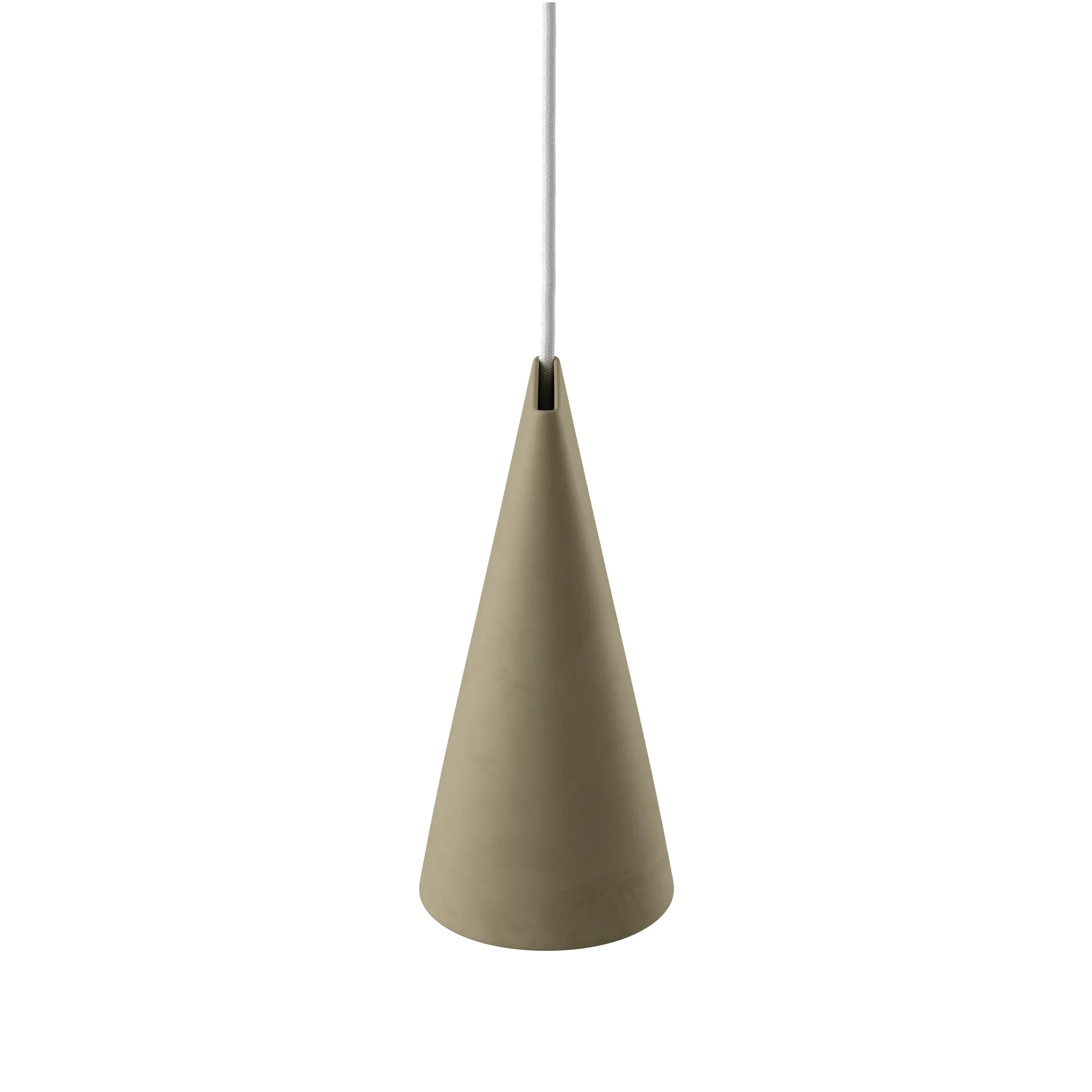 Loftslampe keramik 11,2x22 cm, Olive MOEBE