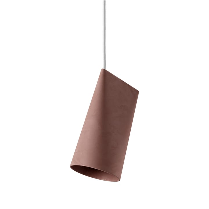 Loftslampe keramik 11,2x22 cm - Terra Cotta/Wood - MOEBE