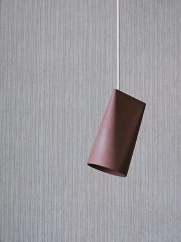 Loftslampe keramik 11,2x22 cm - Terra Cotta/Wood - MOEBE
