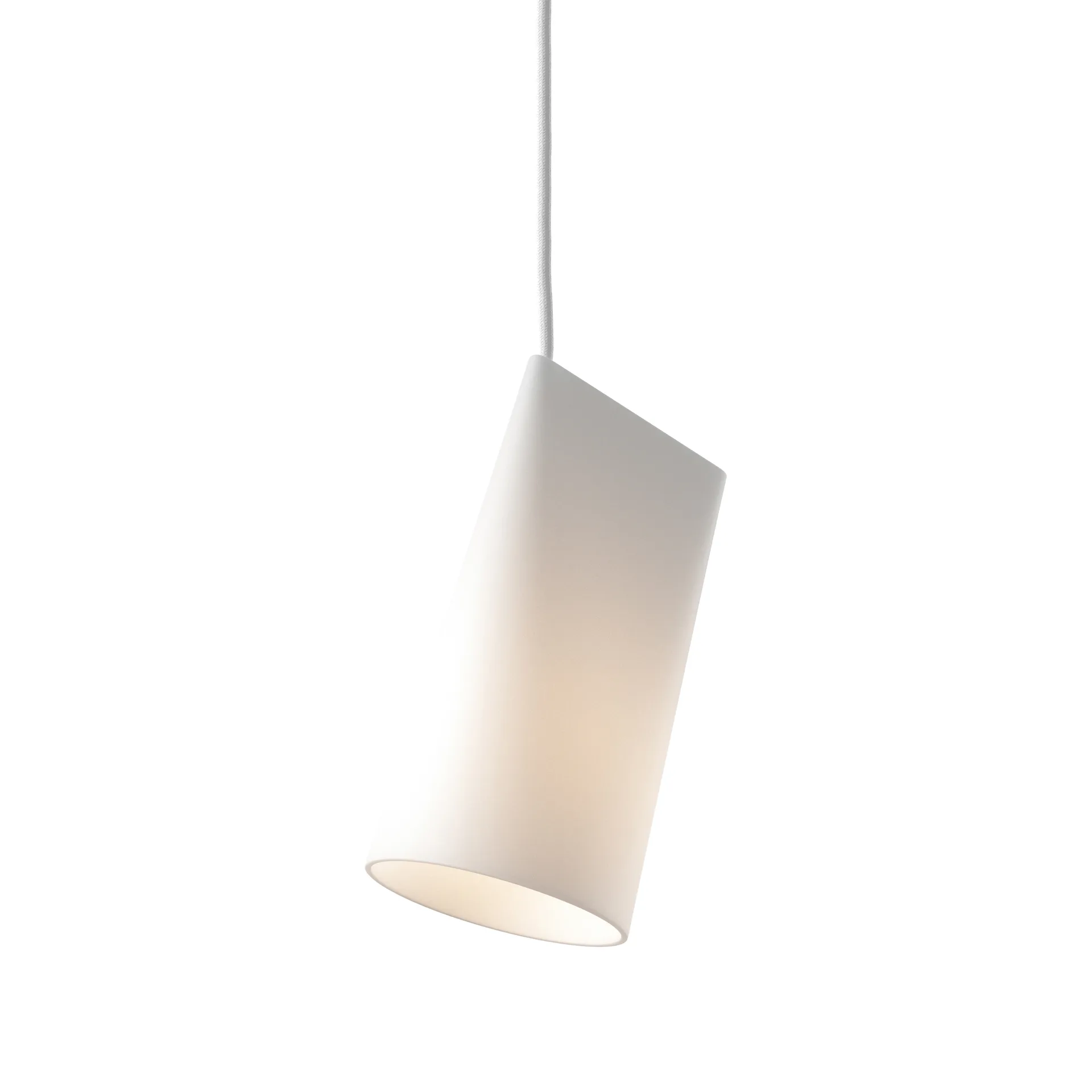 Loftslampe keramik 11,2x22 cm, White MOEBE