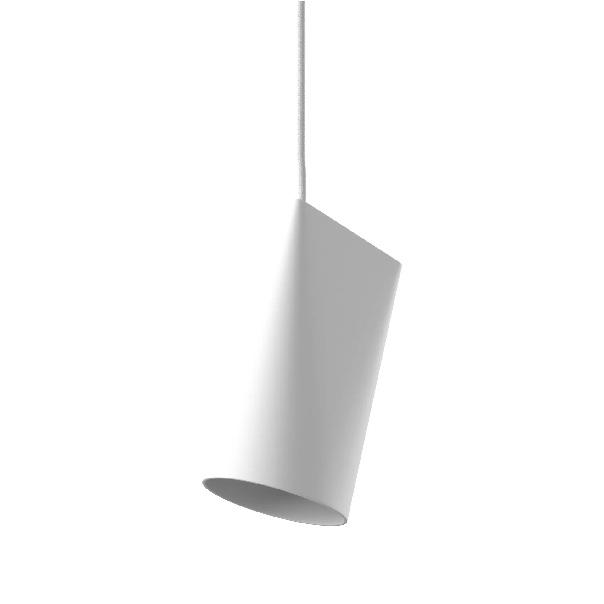 Loftslampe keramik 11,2x22 cm, White MOEBE