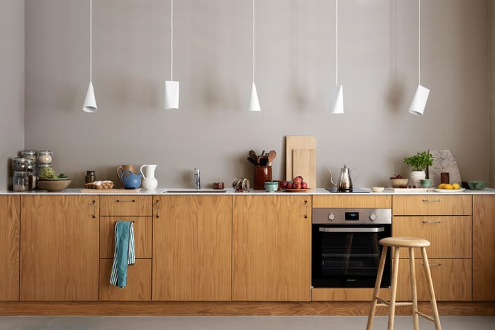 Loftslampe keramik 11,2x22 cm, White MOEBE