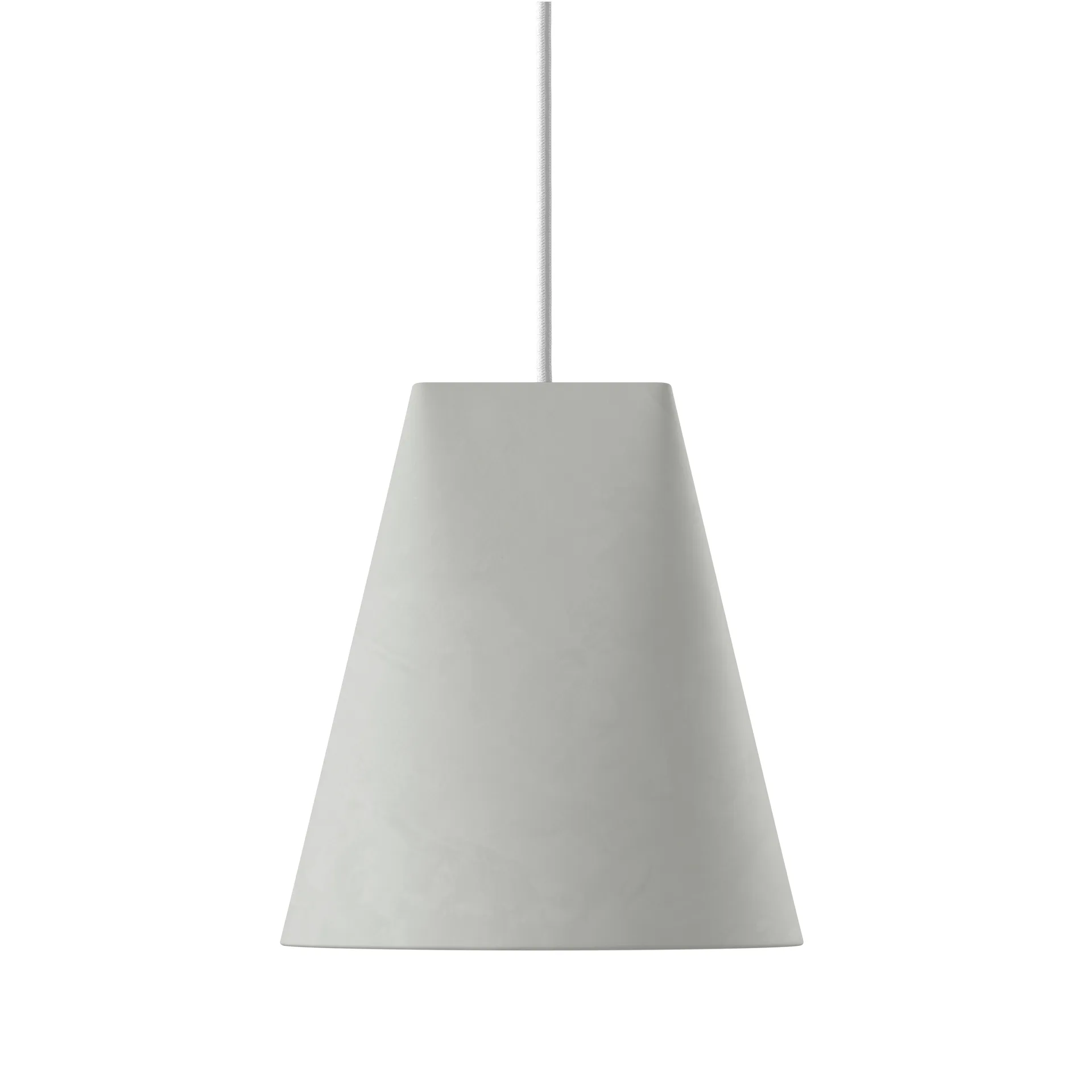 Loftslampe keramik 23x23,5 cm, Light Grey MOEBE