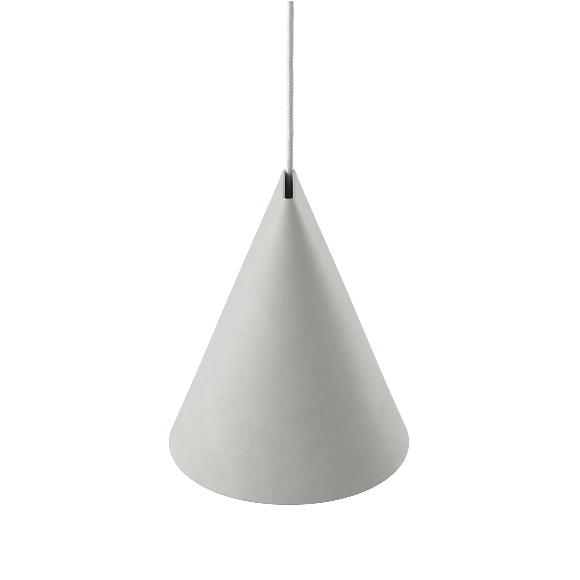Loftslampe keramik 23x23,5 cm, Light Grey MOEBE