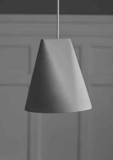 Loftslampe keramik 23x23,5 cm - Light Grey - MOEBE