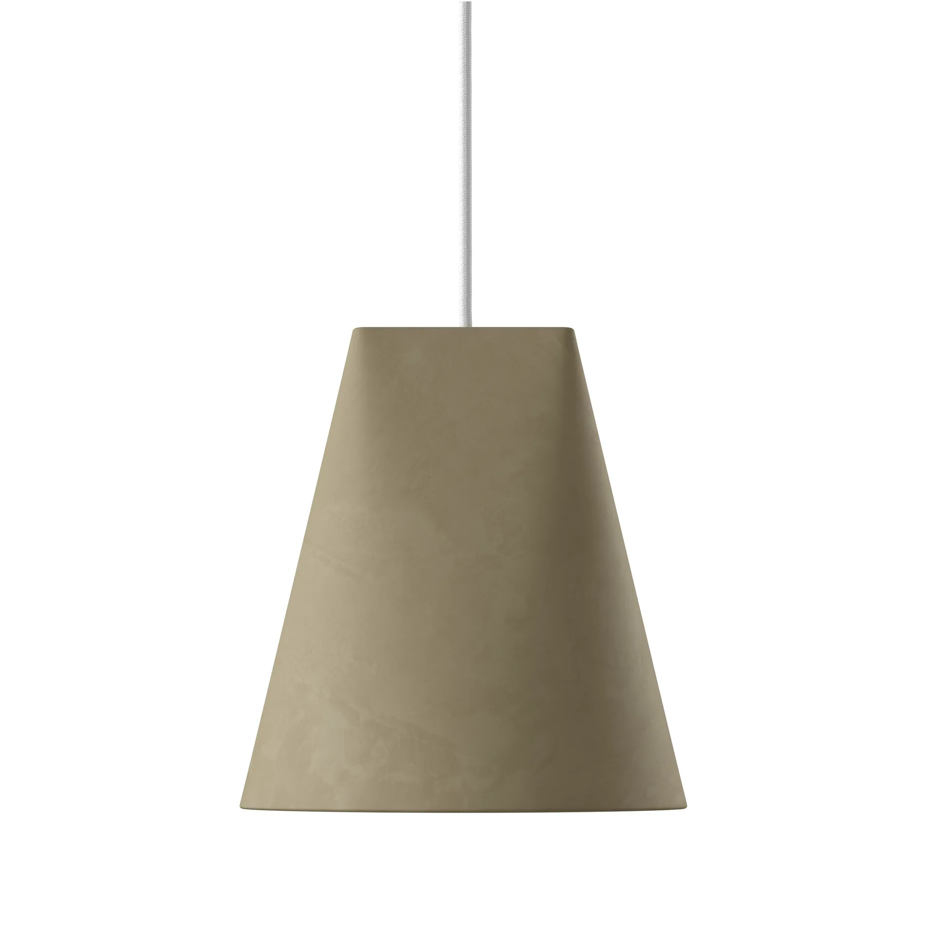 Loftslampe keramik 23x23,5 cm, Olive MOEBE