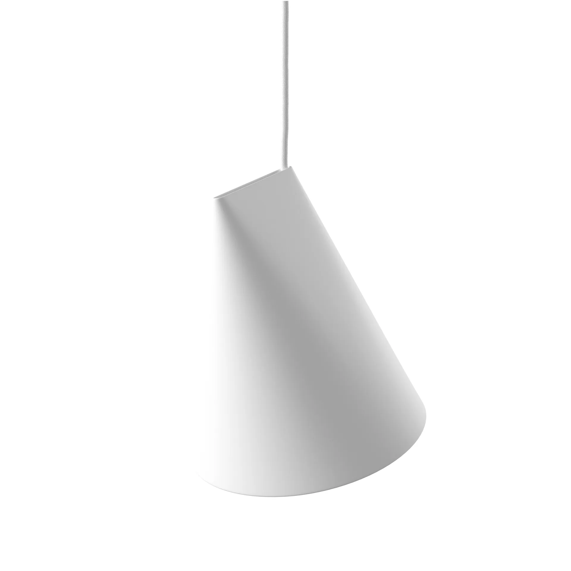 Loftslampe keramik 23x23,5 cm, White MOEBE